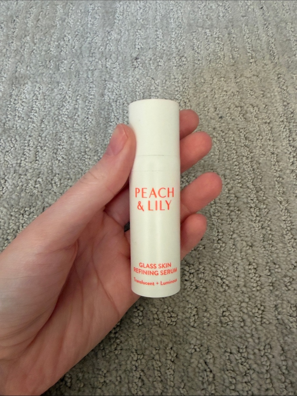 Glass Skin Refining Serum - peach and lily mini travel size
